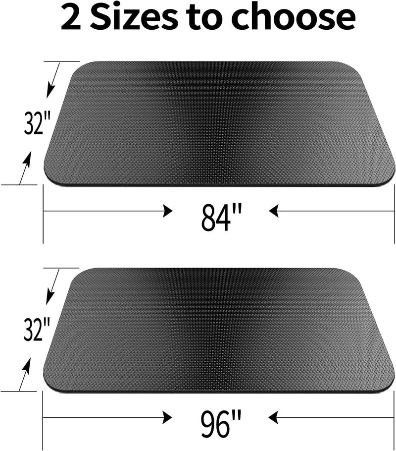TONINT Large Exercise Mat,Exercise Equipment Mat,Treadmill Mat, Exercise Bike Mat, Workout Mats for Home Gym Mats Gym Flooring Rubber Workout Mat Fitness Mat Large Yoga Mat Cardio Mat for Weightlifting, Jump Rope, Non-slipping - Image 2
